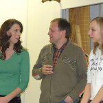 Ehepaar Gertrud und Eberhard mit Tochter Gabi